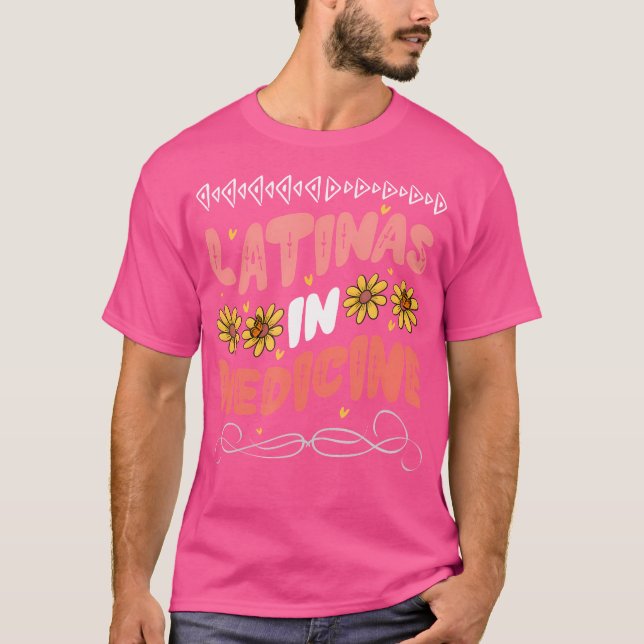 Camiseta Latinas No Orgulho Médico (Frente)