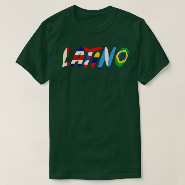 Camiseta LATINO por Tobe Fonseca (Frente do Design)