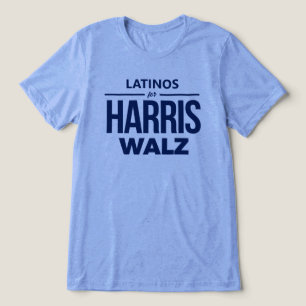 Camiseta Latinos para Harris Walz