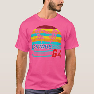 Camiseta Latitude 64 Disc Golf Retro Vintage Men Women