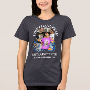 Camiseta LATKE TASTER Photo FELY HANUKKAH Matching Family