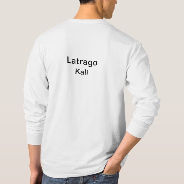Camiseta Latrago Kali - Slice and Control (Verso)