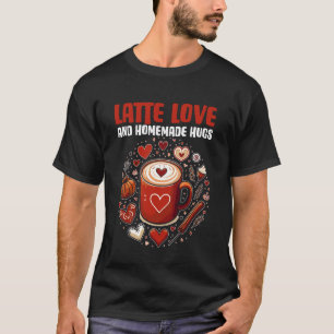 Camiseta Latte Amor e Abraços Caseiros Outono Tempero de Ab