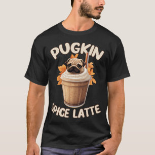 Camiseta Latte de Abóbora - Café Divertido