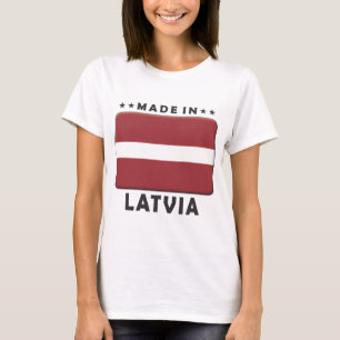 Camiseta Latvia fez