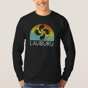 Camiseta Lauburu Basque Country Cross Ikurrina Euskal Herri