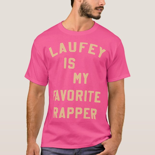 Camiseta Laufey é meu rapper favorito Rapper favor (Frente)