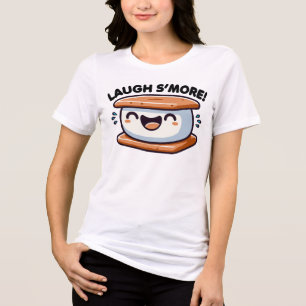 Camiseta Laugh S'more Pun