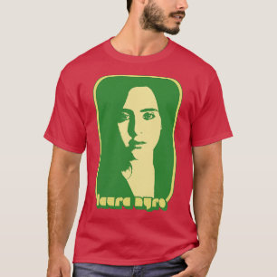 Camiseta Laura Nyro Retro 70s Estilo Ventilador Art Design 