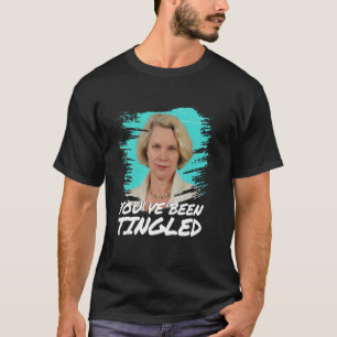 Camiseta Laura Tingle Não brinque com a dobradiça
