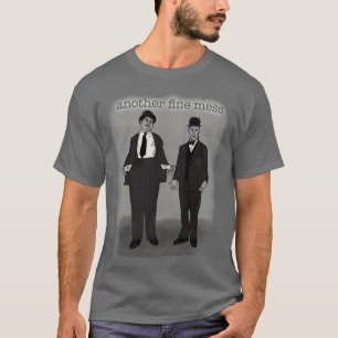 Camiseta Laurel e Hardy vintage