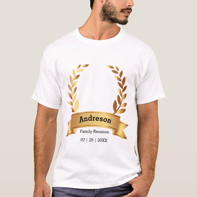 Camiseta Laurel Leaf Sensacional Melhor Família Feliz (Frente)