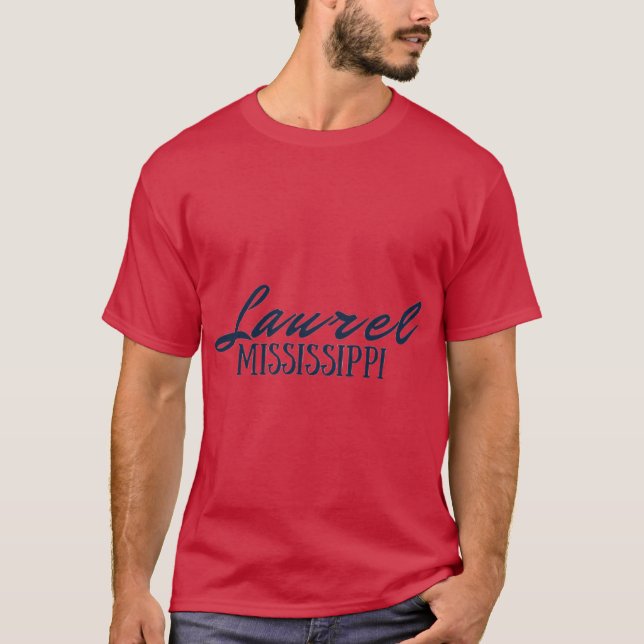 Camiseta Laurel Mississippi (Frente)