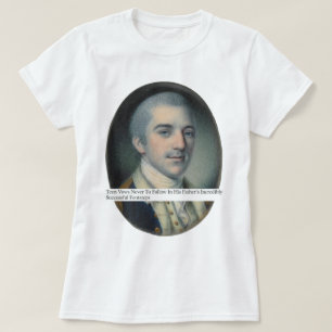 Camiseta Laurens nao seguinte nos passos do seu pai