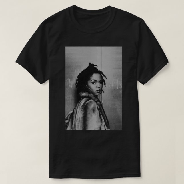 Camiseta lauryn hill love for lauryn hill amantes, best gif (Frente do Design)