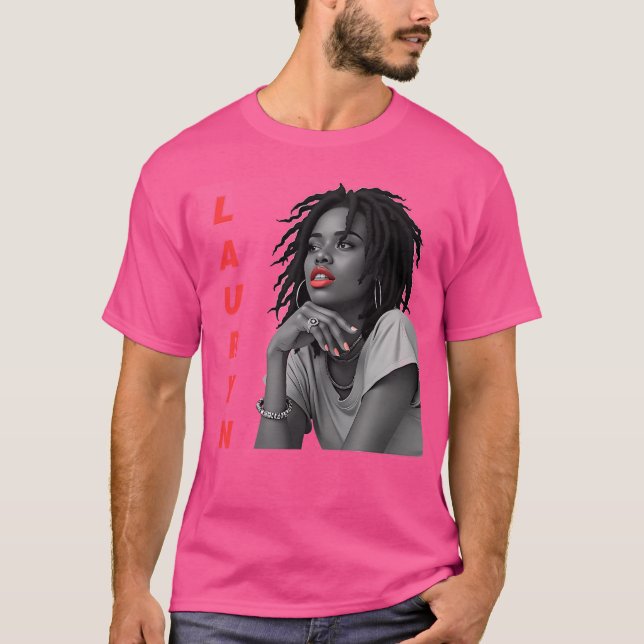 Camiseta Lauryn Hill Singer (Frente)