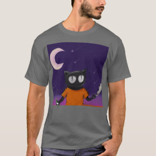 Camiseta LAUSO O GATO inspirou trabalho de arte