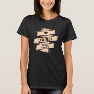 Camiseta Lava Beds Monumento Nacional Vacinação na Califórn