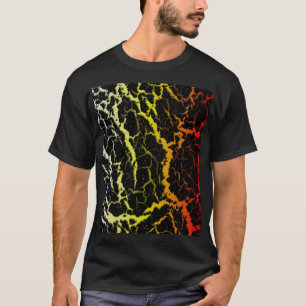 Camiseta Lava de Espaço Cracking - WYR de Calor