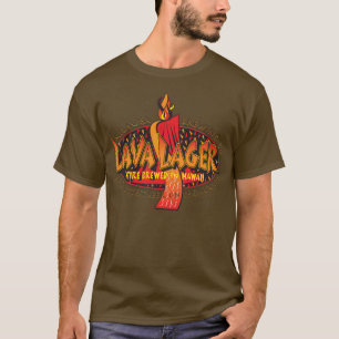 Camiseta Lava Lager Beer havaiana