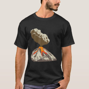 Camiseta Lava Magma Geology Volcano Magma