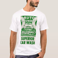Lava-roupa automática do carro 1950s