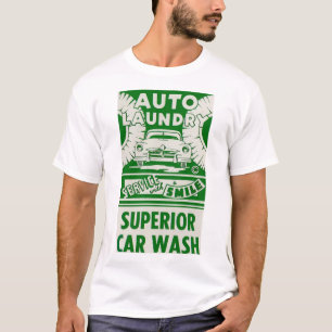 Camiseta Lava-roupa automática do carro 1950s
