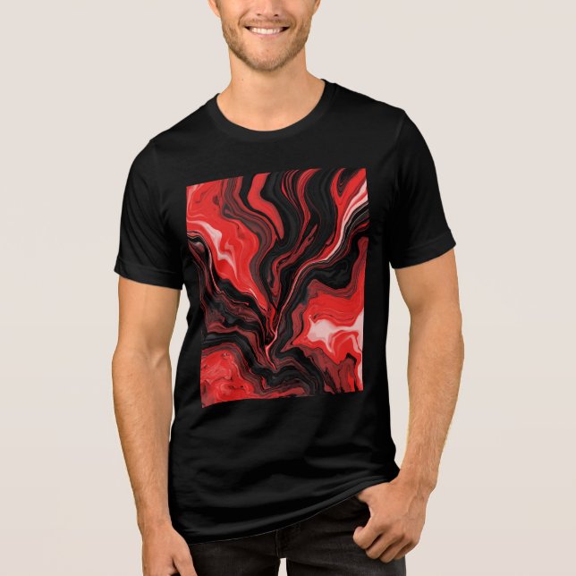 Camiseta Lava vermelha (Frente)