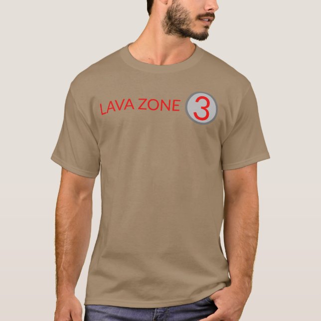 CAMISETA LAVA ZONA 3 (Frente)