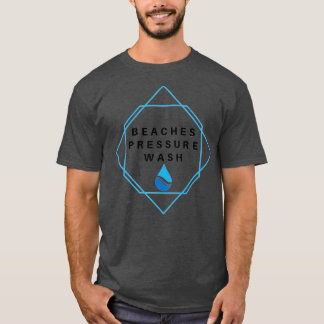 Camiseta Lavagem de pressão das praias 1