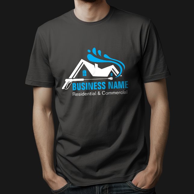 Camiseta Lavagem Profissional com Hidrojateamento Limpeza P (Criador carregado)