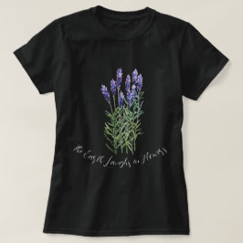 Camiseta Lavanda, a terra ri nas flores