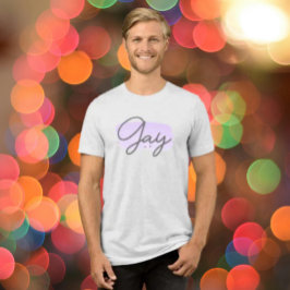 CAMISETA LAVANDA AF GAY