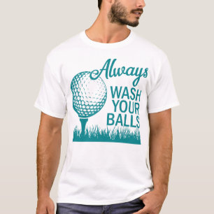 Camiseta Lave sempre a bola