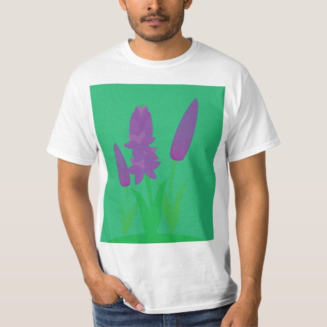 Camiseta Lavender Plants (Frente)