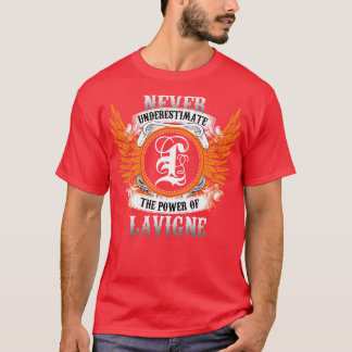 Camiseta Lavigne Name Shirt Nunca Subestima A Energia O