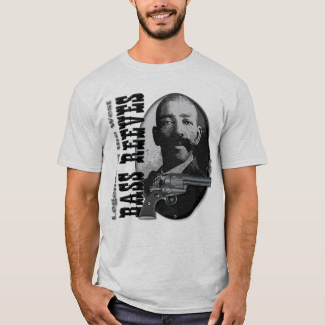 Camiseta Lawman legendário baixo de Reeves (Frente)