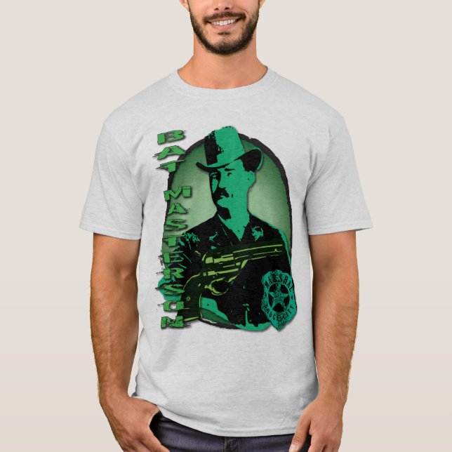 Camiseta Lawman legendário de Masterson do bastão (Frente)