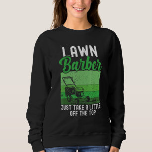 Camiseta Lawn Barber, Remando Paisagismo, Fazenda Mower Gar