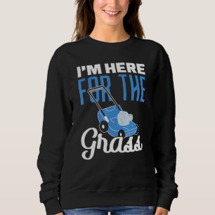 Camiseta Lawn Mower Im Aqui Para O Jardim De Grama