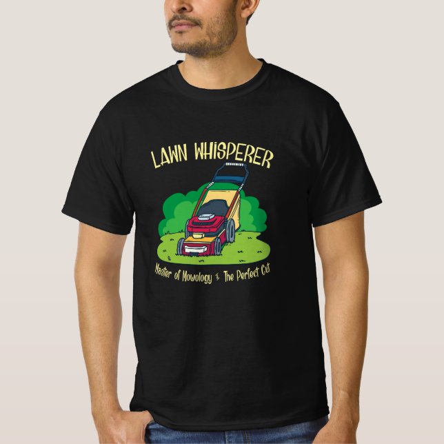Camiseta Lawn Mower - Lawn Whisperer (Frente)