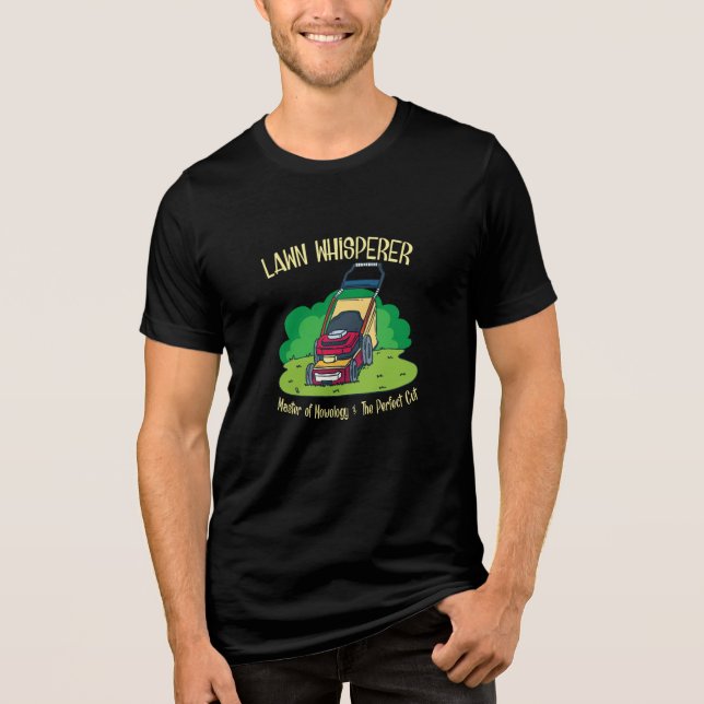 Camiseta Lawn Mower - Lawn Whisperer (Frente)