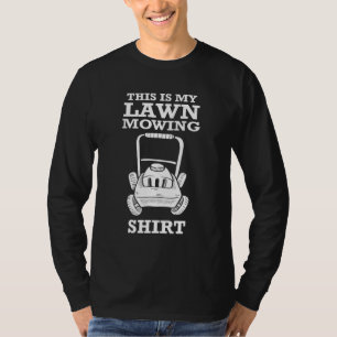 Camiseta Lawn Mower Mears Este É O Meu Garfo De Semente