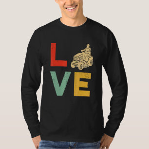Camiseta Lawn Mower Mears Love Yard Work Vintage Lawn Trac