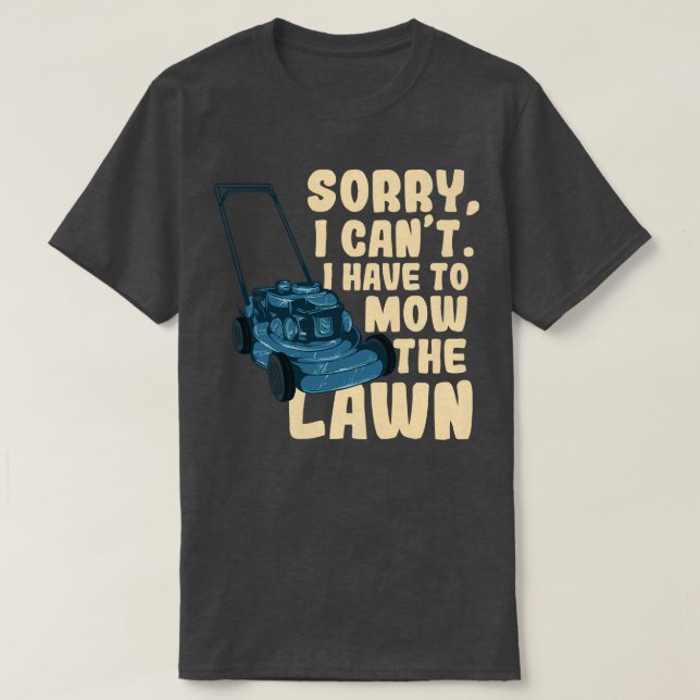 Camiseta Lawn Whisperer (Frente do Design)