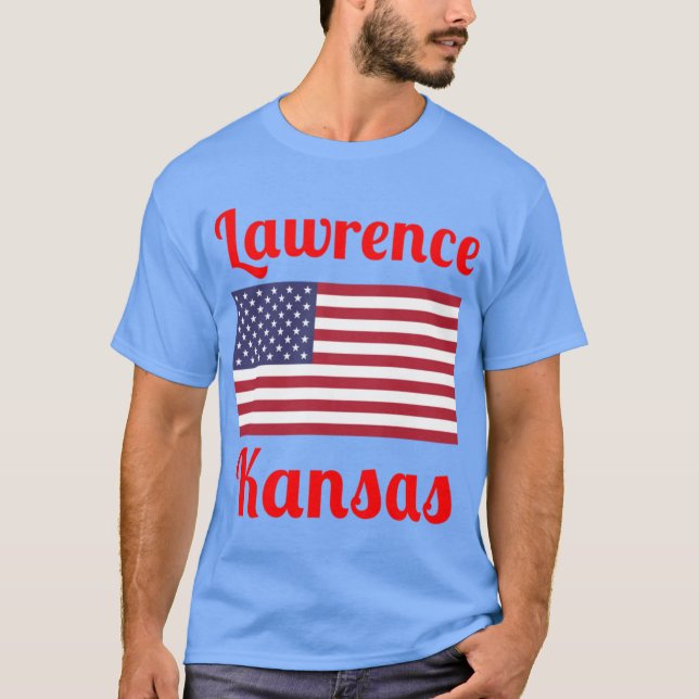 Camiseta Lawrence Kansas Estilosas Impressões2 (Frente)