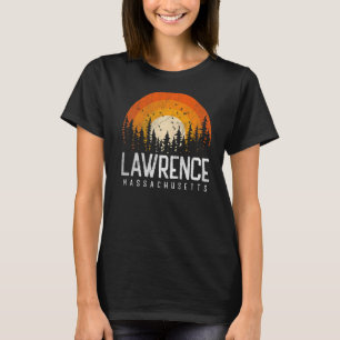 Camiseta Lawrence Massachusetts MÃE Vintage 80s 90s Retro