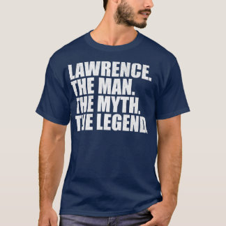 Camiseta LawrenceLawrence Nome Lawrence é indicado