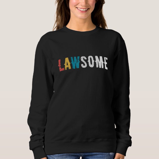 Camiseta Lawsome Lawyer Attorney Law Firm Courtroom Lawyers (Frente)