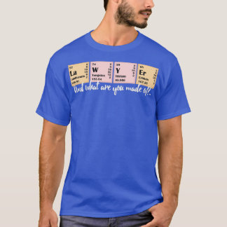 Camiseta Lawyer Fashion Lawyer Chemical Analysis